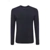 GIORGIO ARMANI GIORGIO ARMANI NAVY BLUE VISCOSE BLENT T-SHIRT