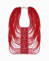 Giorgio Armani Necklaces In Red
