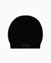 Giorgio Armani Neve Beanie Hat In Black