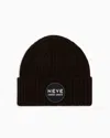 Giorgio Armani Official Store  Neve Cashmere Beanie In Brown