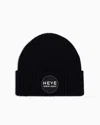 Giorgio Armani Neve Cashmere Beanie In Navy Blue