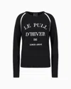 Giorgio Armani Neve Cashmere Crew-neck Sweater In Patterned