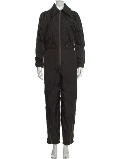 Pre-owned Giorgio Armani Neve Vintage 1990's Ski Suit In Gray