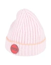 Giorgio Armani Neve Woman Hat Pink Size M/l Cashmere