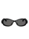 Giorgio Armani Woman Sunglass Ar8245hu In Black
