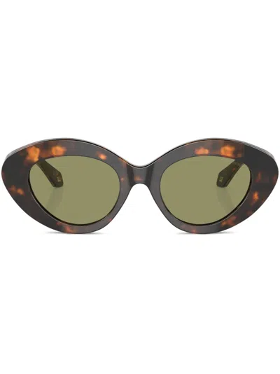 Giorgio Armani Brille In Schildpattoptik In Brown