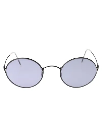 Giorgio Armani Oval Sunglasses 0 Ar6115 T 3001 M3 In Gray