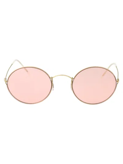 Giorgio Armani Oval Sunglasses 0 Ar6115 T 3002/5 In Gold