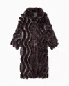 Giorgio Armani Oversized Alpaca Wool Coat In Brown