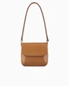 Giorgio Armani Official Store Small Palmellato-leather La Prima Bag In Buff