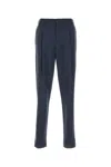 Giorgio Armani Tailored Blue Trousers With Luxurious Fabric Blend
