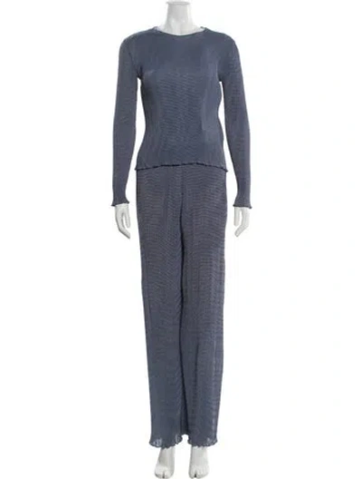 Pre-owned Giorgio Armani Pant Set In Blue