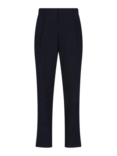 Giorgio Armani Chino Trousers In Blue