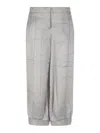 Giorgio Armani Micro Modal Double Jersey Blouson In Grey