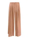 Giorgio Armani Eco-viscose E Cupro Trouser With Pinces