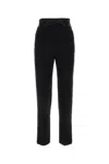 Giorgio Armani Official Store Cigarette Pants In Pure Silk