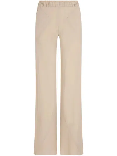 Giorgio Armani Pantalone Tripla Georgette Seta