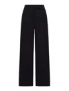 Giorgio Armani Tailored Wool Trousers In Black