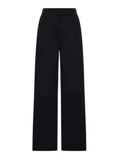 Giorgio Armani Tailored Wool Trousers In Black