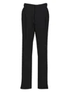 Giorgio Armani Single Pleat Casual Pants In Black