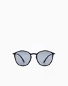 Giorgio Armani Panto Sunglasses In Black