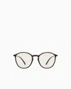 Giorgio Armani Panto Sunglasses In Brown
