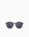 Giorgio Armani Panto Sunglasses In Burgundy