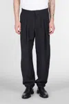 Giorgio Armani Pants In Blue Wool