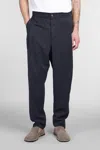 Giorgio Armani Pants In Blue Silk