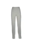 Giorgio Armani High Waist Slim Fit Trousers With Seam Detailing