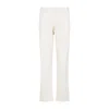 Giorgio Armani Straight-leg Trousers In Luxurious Cotton-silk Blend