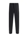 Giorgio Armani One Dart Pants In Black