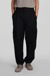Giorgio Armani Classic Virgin Wool Pants In Black