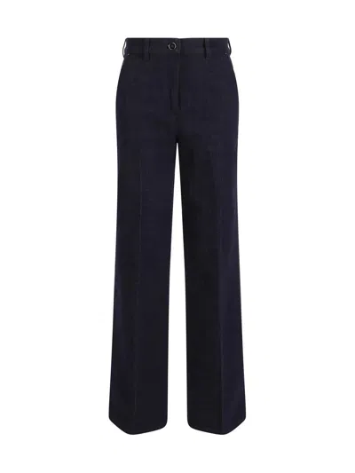 Giorgio Armani Pants In Blue