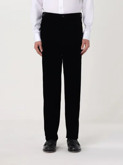 Giorgio Armani Pants  Men Color Black In Schwarz