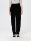 Giorgio Armani Pants  Woman Color Black In Black