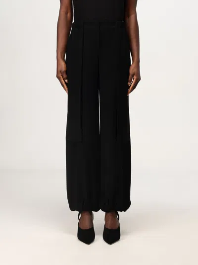 Giorgio Armani Pants  Woman Color Black In Schwarz