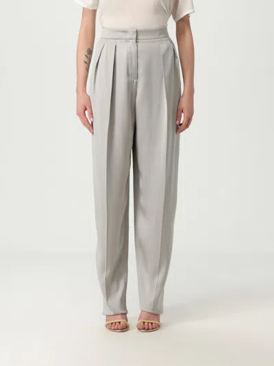 GIORGIO ARMANI PANTS GIORGIO ARMANI WOMAN COLOR GREY,G67614020