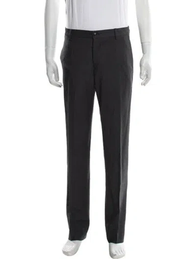 Pre-owned Giorgio Armani Pants In Gray