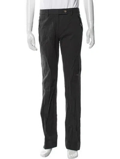 Pre-owned Giorgio Armani Pants In Gray