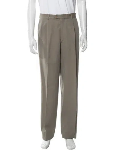 Pre-owned Giorgio Armani Pants In Green