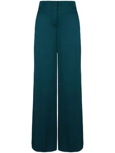 Giorgio Armani Bottle Green Straight Leg Pant