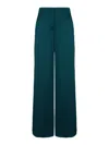 Giorgio Armani Bottle Green Straight Leg Pant In Green