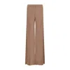 Giorgio Armani Viscose And Silk Blend Trousers In Multicolor
