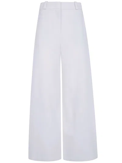Giorgio Armani Pants Wide Leg Trousers In White