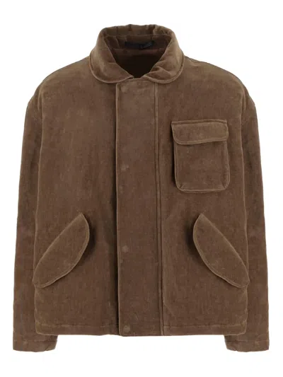 Giorgio Armani Jacket Casual Flap Front Side Pockets In Multi