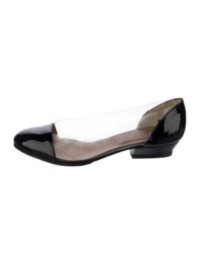 Pre-owned Giorgio Armani Patent Leather Flats In Multi