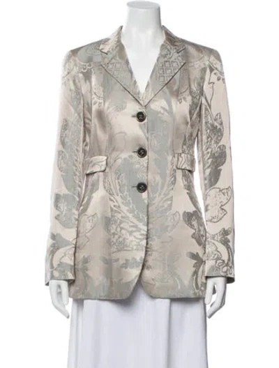 Pre-owned Giorgio Armani Patterned Blazer