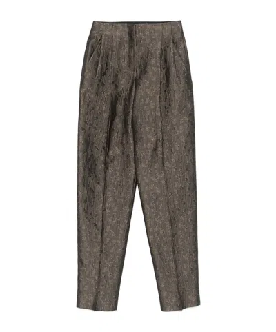 GIORGIO ARMANI PATTERNED CASUAL PANTS