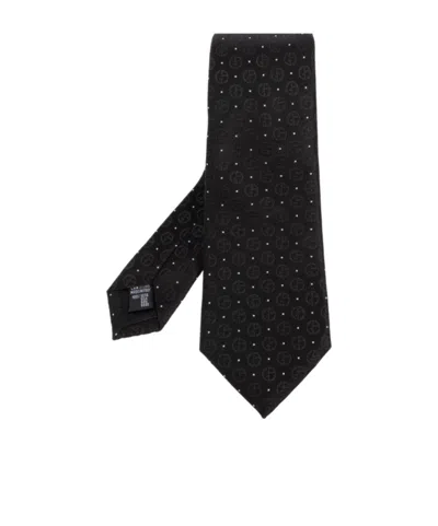 GIORGIO ARMANI GIORGIO ARMANI LOGO-JACQUARD TIE